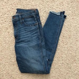 High rise madewell jeans